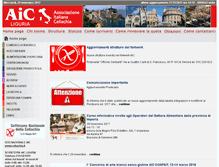 Tablet Screenshot of aicliguria.it